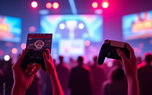最新ゲームの発売イベント